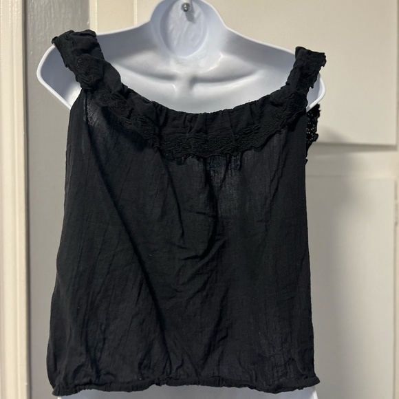 Max Studio Women's Ruffle Cami Bubble Top Large - Picture 6 of 9